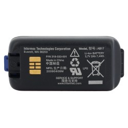 9Pcs Intermec Li-Ion Battery Model AB17 3.7V 2Ah 7.4Wh (E12)