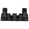 2Pcs Symbol Scanner 630-680mm 1mW 5.4V 3.0A+4slot Charging Cradle CHS3000-4000C+Alimentation (EP4.8)