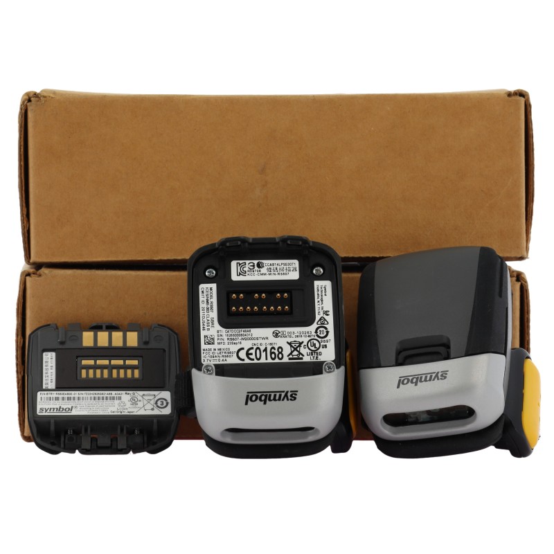 2Pcs Motorola Symbol Finger Bare Code RS507-IM20000STWR_BTRY-RS50EAB00-01 (E5)