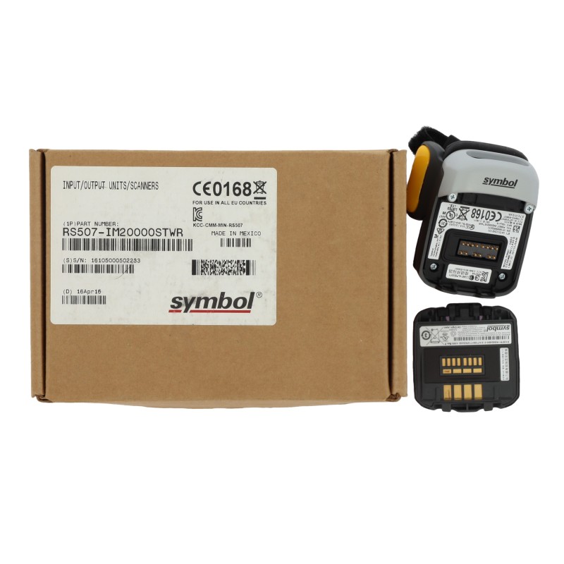 2Pcs Symbol Finger Bare Code RS507-IM20000STWR+BTRY-RS50EAB00-01 (E5)