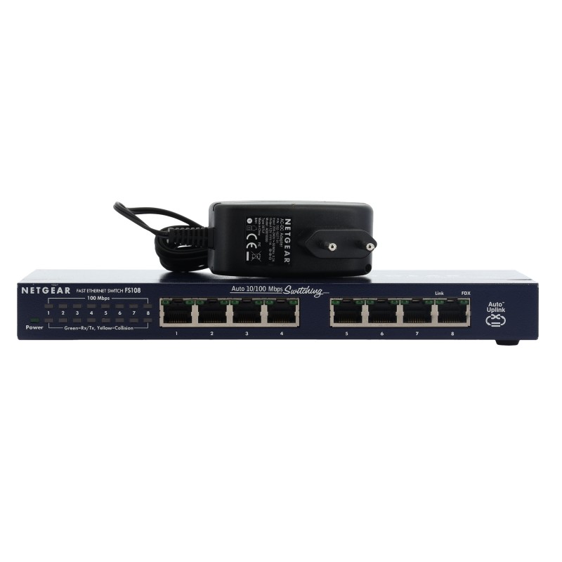 Netgear Switch Ethernet FS108 (E5)