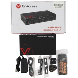 AV Access HDMI 2.0 Matrix Switch 4x4 4KMX44-H2 (E1)