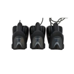 3Pcs Datalogic Gryphon Barecode Scanner GRYPHON GM4400-BK-433MHz+Charging Base BC4030-BK-433MHz 4.75-14VAC (E5)