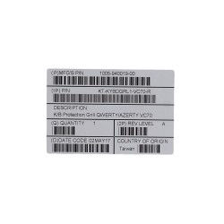 Zebra Key Board Grill for VC70 KT-KYBDGRL1-VC70-R (E11)