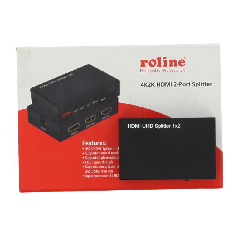 Roline HDMI UHD Splitter 1x2 4K2K (E2)